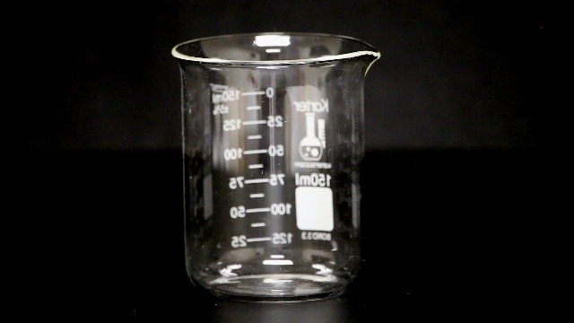 Image of 150ml Beaker, Low Form Griffin, Borosilicate 3.3 Glass, Double Scale, Graduated, Karter Scientific (Single)