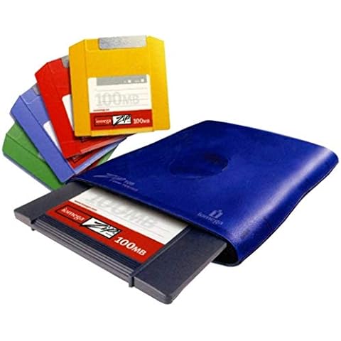 Iomega 100MB Zip Drive Starter Kit for PC or Mac- External USB Connection - Includes Four 100MB Zip Disks Cover