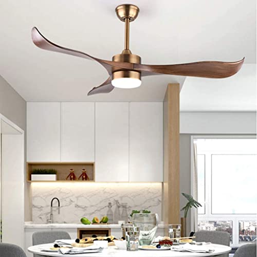 Ventilateur de plafond 52 pouces LED avec télécommande pour salon