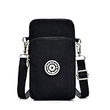 MULTIFUNKTIONALE TASCHE: Der Schulterriemen bieten 145cm einstellbar. Dieser Minn Tasche kann als Umhängetasche oder Schultertasche verwendet werden. Der Rücken ist mit einem Gummizug ausgestattet, der als Armtasche verwendet werden kann.  Ideal für ungezwungene oder offizielle Anlässe wie Reisen, Einkaufen, Dating oder Arbeiten usw