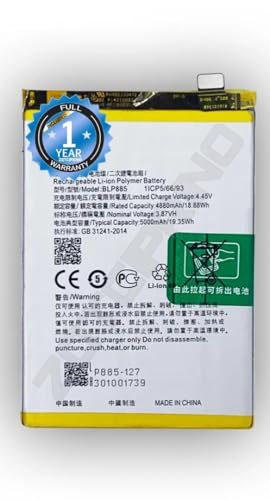 Image of Original BLP885 Battery for Oppo A76 CPH2375 Battery with 1 Year warrenty****(N199)
