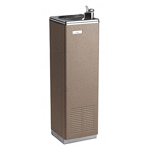 Oasis P5CP Compact Free-Standing Cool Water Drinking Fountain, 5 GPH, Sandstone