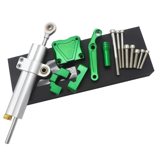 Stabilisateur de direction en alu CNC rigide pour moto Kawasaki Ninja 300 de 2013 à 2016