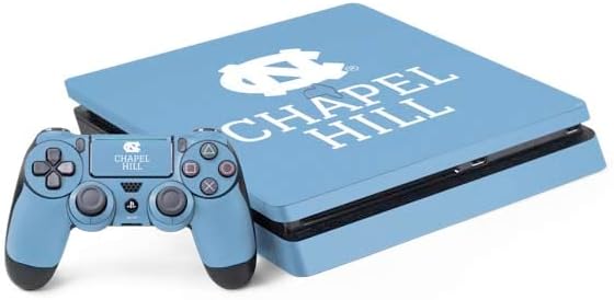 Skinit Decal Gaming Skin Compatible with PS4 Slim Bundle - Officially Licensed University of North Carolina Mascot Design