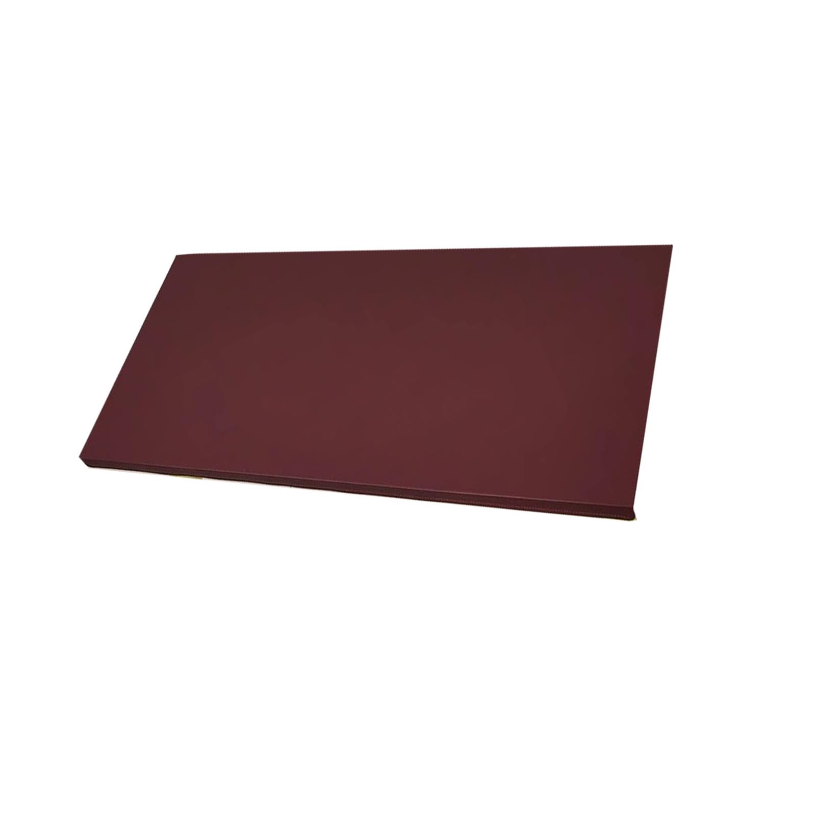 sous-Main de Bureau résistant à l'huile,Confortable,imperméable,Lavable,en Cuir PU,Texture Douce (Rouge,50 x 100 cm)