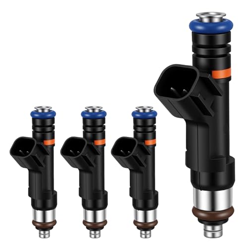 2008-2020 4Pcs Fuel Injectors Compatible for Ford Focus 2008-2011 Transit Connect 2010-2013 Fusion 2013-2020 C-Max 2013-2018 2.0L I4, for Lincoln MKZ 2013-2020 2.0L I4 Replace 0280158179 FJ993