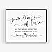 Generations of Love Wedding Sign Generations of Love Sign Wedding Generation Sign All That We Are and All That We Hope Wedding Quote UNFRAMED 8x10 inch