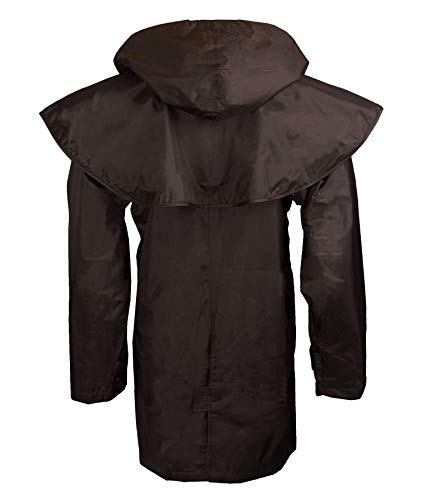 Veste Hunton imperméable longue cape nylon Walker & Hawkes