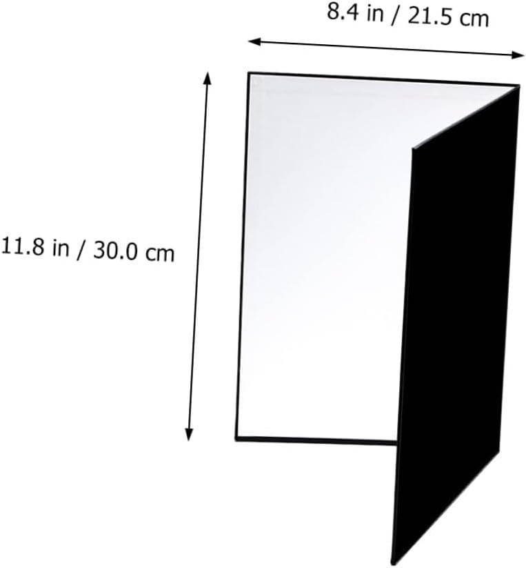A4 Foldable Photo Reflector Cardboard Lighting Modifier for Food Shoots