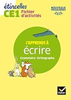 Etincelles - Etude de La Langue Ce1 Ed. 2017 - Fichier D'Activites 2401000429 Book Cover