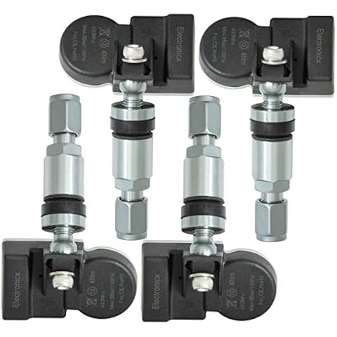 4x RDKS TPMS Reifendrucksensor Reifendruckkontrollsystem Metallventil DarkGrey passend für Auris Avensis 4260702031 Cover