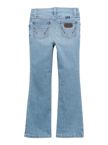 Wrangler Girls' Stretch Boot Cut Jean, Kelsey, 8 Regular