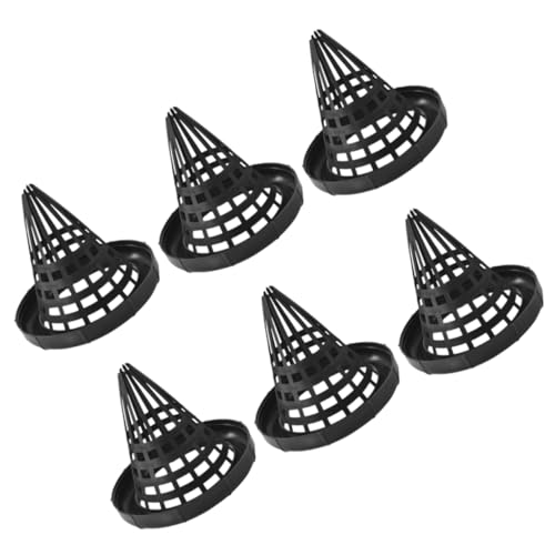 KONTONTY 6pièces Couvercles De Piège à Poisson Réutilisables Couvercles De Filet Pour Écrevisses Et Crevettes Accessoires Matériel Pour Cage De Piège