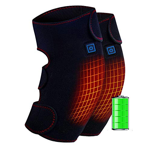 Support enveloppant pour genouillère chauffant avec 3 réglages de température