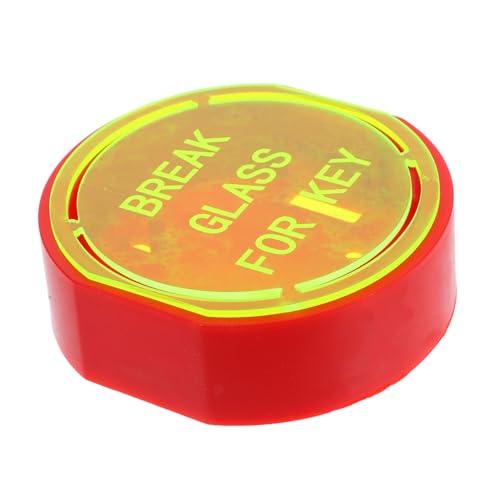 SEWACC Door and Window Emergency Key Safe Box Break Glass Jar for Quick Access in Emergencies