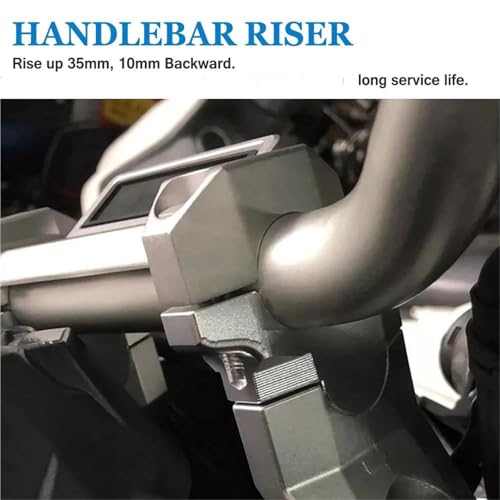 Abrazadera elevador manillar compatible con Honda XADV750 ADV 150 350 5