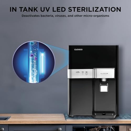 Image of CUCKOO Alkaline Water Purifer | RO + in-Tank UV LED + Alkaline Mineral Multi Stage Filtration - 7.5 Litre Capacity |Trusted Korean Brand | Rovita