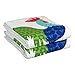 T-fal Textiles Double Sided Print Woven Cotton Kitchen Dish Towel Set, 2-pack, 16" x 26", Rooster Print