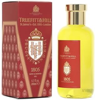 Truefitt & Hill 1805 Bath & Shower Gel, For Men 200Ml, 6.7 Ounce