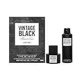 Kenneth Cole Vintage Black Eau de Toilette 2 PC Gift Set, Includes 1.7 Fl Oz Eau de Toillete Cologne for Men