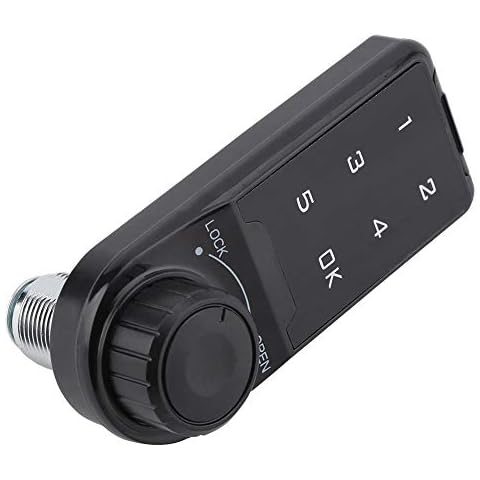 Code Security Lock Touch Digital Keypad Electronic Deadbolt Lock Password Key Access Lock Security Cabinet Coded Locker (L=20) Cover