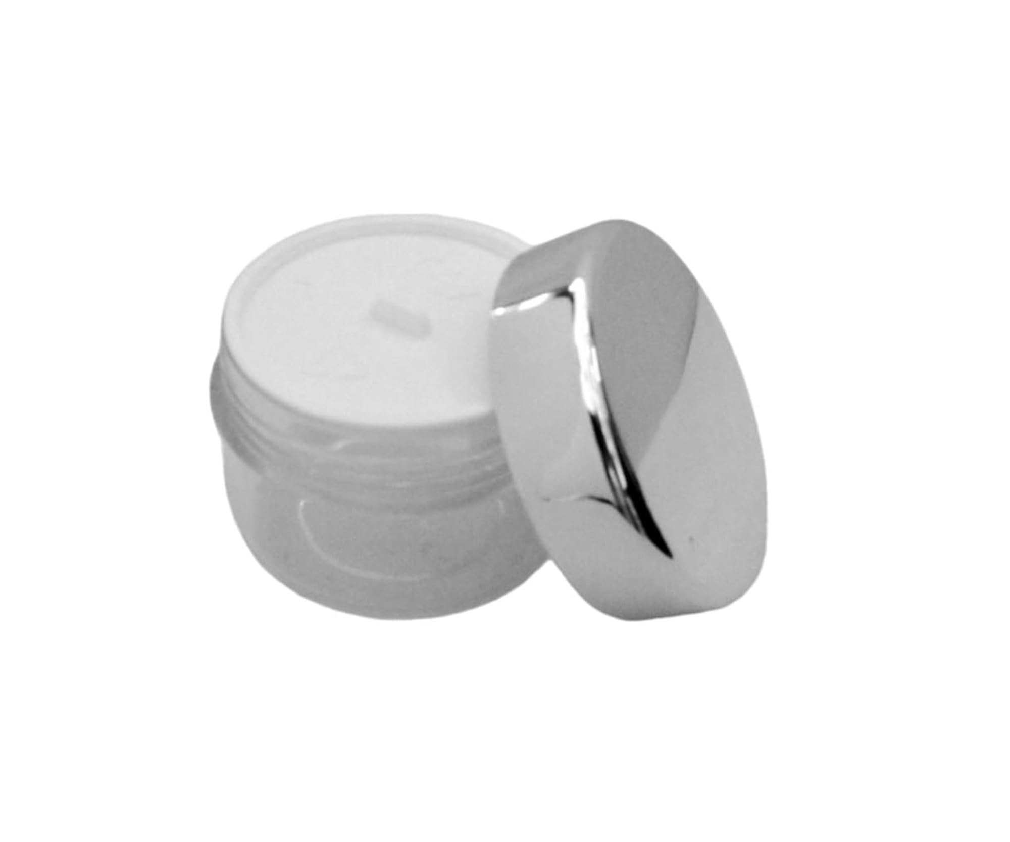 15 gm Round P.S. Transparent Container with Cap