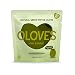 Oloves Tasty Mediterranean Flavor, 48 x 1.1oz, Pitted Green Olives with Basil and Garlic