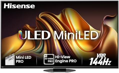 Hisense 75U8NQ 4K Mini LED TV mit brillanter ULED Bildqualität