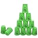 Erlsig Quick Stacks Cups 12 Pack of Sports Stacking Cups Speed Training Game Challenge Competition Party Toy with Carry Bag (New Green)