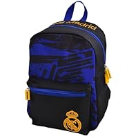 Hy-Pro Offiziell lizenzierter Real Madrid CF Rucksack – kleiner, leichter Rucksack, Real Madrid Merchandise, tolle Fußball-Geschenkidee