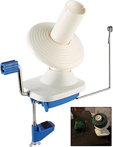 Yarn Winder Wool Winder for Crocheting Simple Installation Yarn Ball Winder The Helper for Wool Collection Lovers Needlecraft Ball Winder Hand Operated