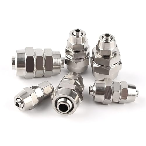 Connecteur de tuyau pneumatique droit 6mm 4mm raccord PU PG