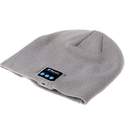 Bluetooth Beanie Hat With Built-in Headphones & Mic – Wireless Smart Cap, Warm