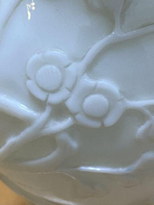 Amazon.co.jp: 古いガラスの花瓶 中国清朝 乾隆硝子 骨董 唐物 