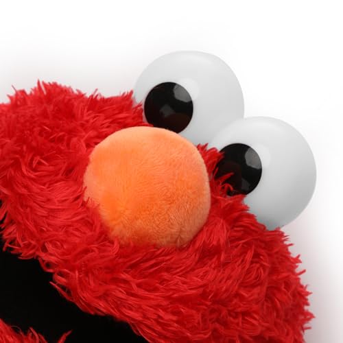 RONIAVL Stuffed Plush Toy Hand Puppet, Hand Puppets for Kids Show Theater, Christmas Birthday Gift, Easter Basket Stuffers (Red)