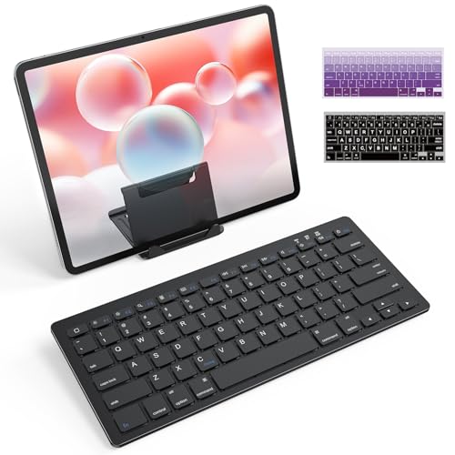 OMOTON Rechargeable Keyboard with Stand