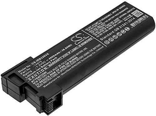 Replacement Battery for iRobot Looj 330/Looj 330 Gutter Cleaning Robot,PN:14570,7.2V/4000mAh,Ultra High Capacity