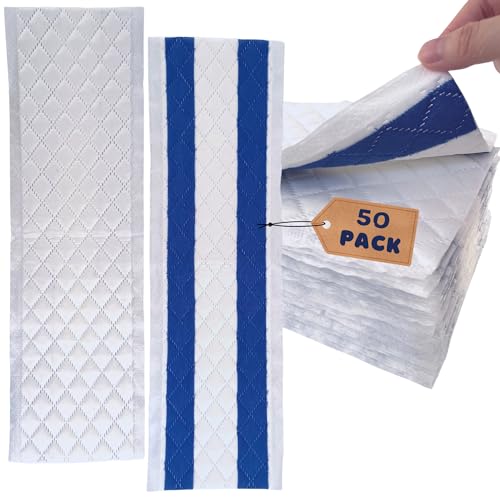 Microfiber Disposable Mop Pad for All 16-18'' Hook & Loop