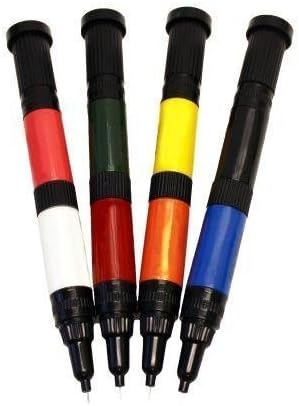Migi Nail Art- (4 Pens with 8 Beautifully Bold Colors!) Polish Design 8 Classic Colors - Set of 4 Pen-Brushes