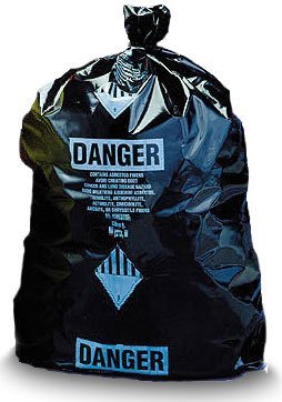Burial Asbestos Disposal Bags 6 Mil