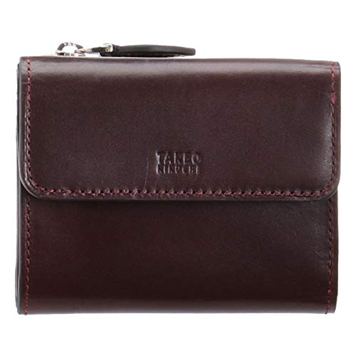 [タケオキクチ] 三つ折り財布 ミニ財布 ギャラン メンズ 【14】ワイン