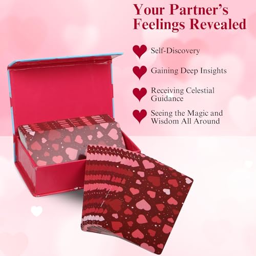 BE Positive Current Feelings Adult Tarot Card Game Deck Love Oracle Deck Romance Tarot Twin Flame Message Love Cards Partner Feelings