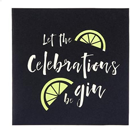 Cardology - Gin Pop Up Card - Mothers Day Cards - Birthday Card for Gin Lovers