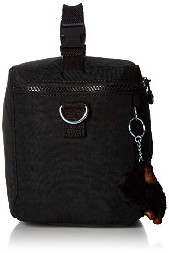 Kipling Women’s Graham Lunch Bag, Reusable, Water Resistant, Nylon Insulated Tote, Black Tonal #TOP2