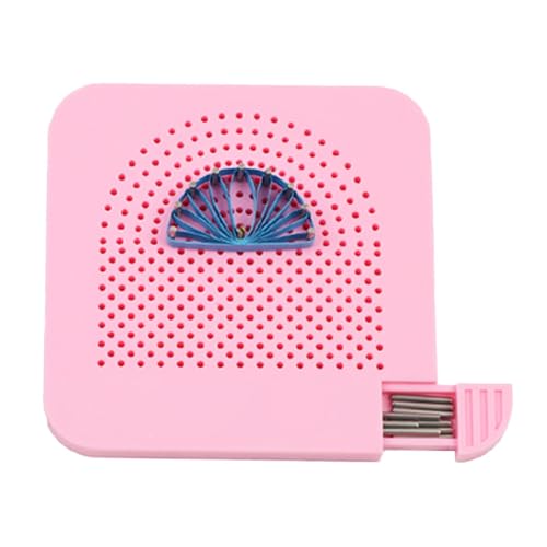 Plantilla para tabla de quilling – Guía de tabla de quilling con 20 agujas en caja de almacenamiento, guía de curling quilling, herramientas de manualidades de papel | Guía de herramientas