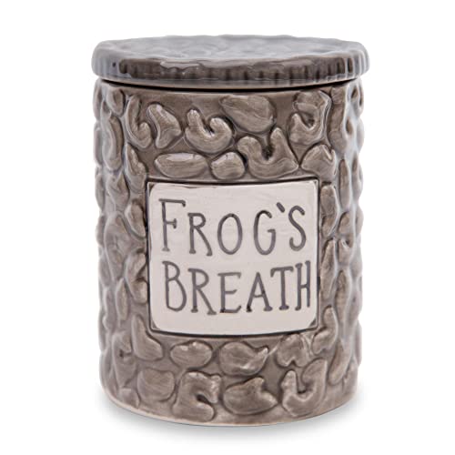 Disney The Nightmare Before Christmas Sally Frog's Breath Jar Ceramic Candle | Floral Muguet Fragrance With 35-Hour Burn Time #TOP2