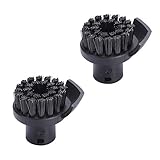 2 cepillos de nailon negro para limpiacristales Karcher SC SC1 SC2 SC3 SC4 SC5