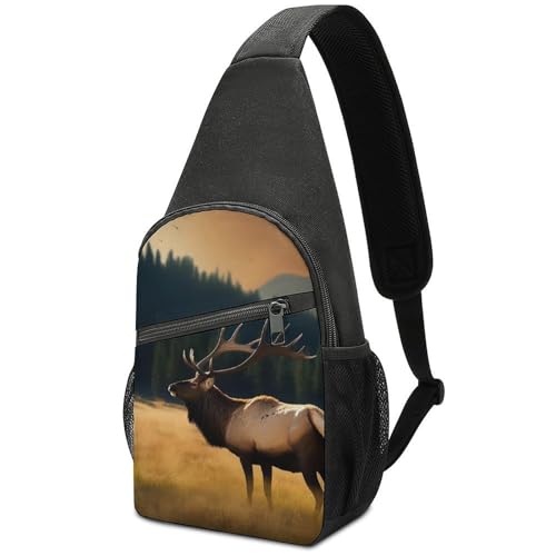 Mochila tipo bandolera deportiva urbana blanca miniatura 1