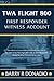 TWA Flight 800 FIRST RESPONDER WITNESS ACCOUNT: The witness account of Barry R Donadio, who was on the scene of the TWA Flight 800 crash as a First Responder during the first moments of the crisis.