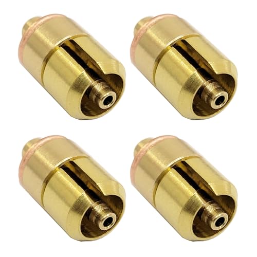 4 Set Fahrrad Mountainbike Bremse Oliven-Einsatz Kompatibel mit Hope-Bremsschläuche Scheibenbremse Olive, Einsatzpaket Bremsleitung Oliven-Anschlusseinsatz